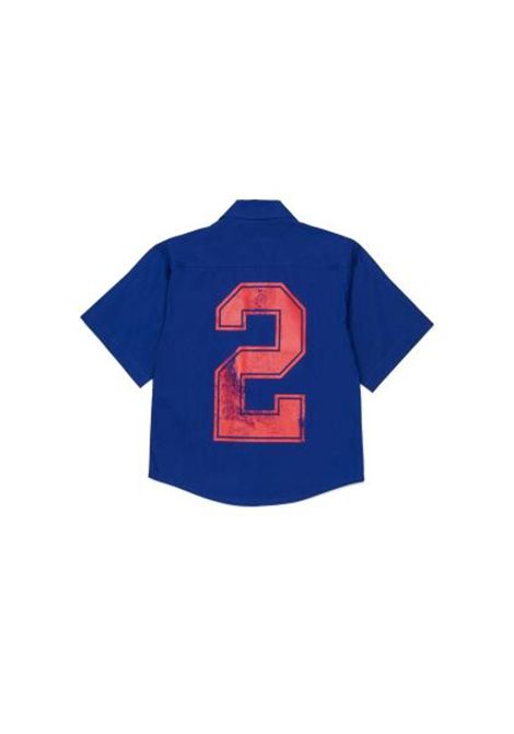 Camicia con logo DSQUARED2 JUNIOR | DQ3223 D007DDQ865